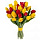 Букеты из 25 тюльпанов